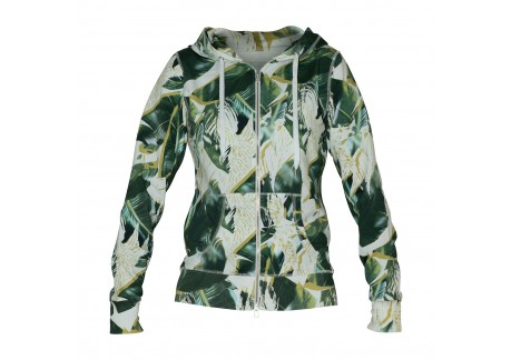 Blue Gry hood - dame
